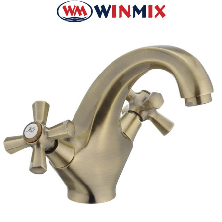 Змішувач для умивальника WINMIX Premium Retro Bronze (Chr-161), Польща