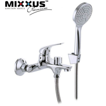 Змішувач для ванни короткий ніс MIXXUS Premium Aura Euro (Chr-009), Польща