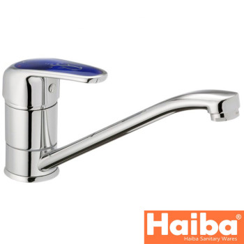 Змішувач для кухні ялинка на шпильці 25см HAIBA MAGIC BLUE (Chr-004)