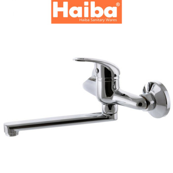 Змішувач для кухні від стіни HAIBA PREMIERE (Chr-005)