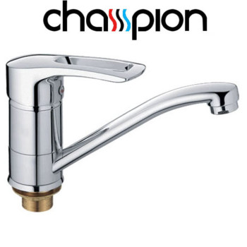 Змішувач для умивальника ялинка на гайці 15см Champion Hansberg (Chr-555)