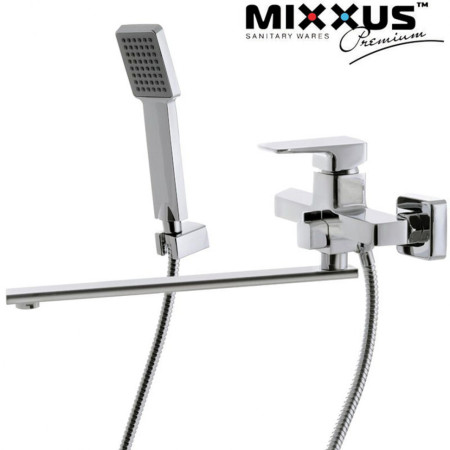 Змішувач для ванни MIXXUS Premiun Kvadro EURO (Chr-006), Польща