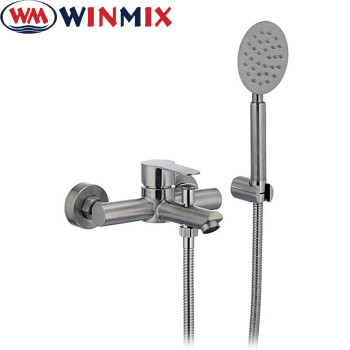 Змішувач для ванни короткий ніс WINMIX DAX 009 EURO, Польща (нержавіюча сталь)