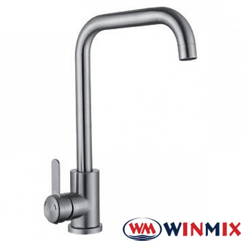 Змішувач для кухні Вухо WINMIX FAN 011G (Chr-011G), Польща (нержавіюча сталь)
