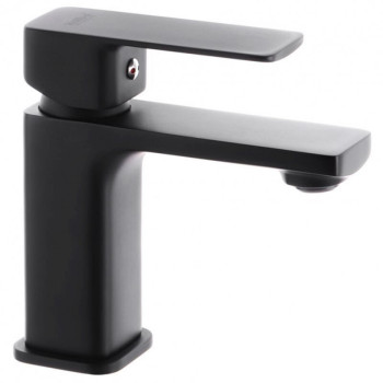 Змішувач для умивальника HAIBA Kubus Black (Chr-001)