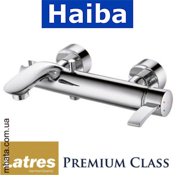 Змішувач для ванни короткий ніс HAIBA LATRES ALASKA (Chr-009)