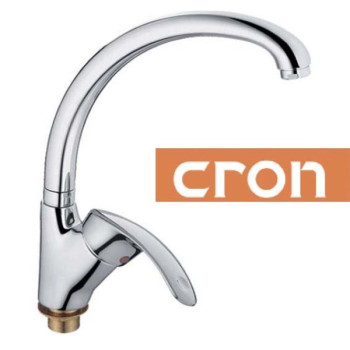Змішувач для кухні Вухо на гайці Cron Mars (Chr-777)