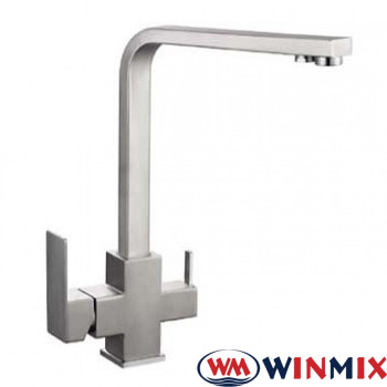 Змішувач для кухні Вухо під осмос WINMIX KUB 021 (Chr-021), Польща (нержавіюча сталь)