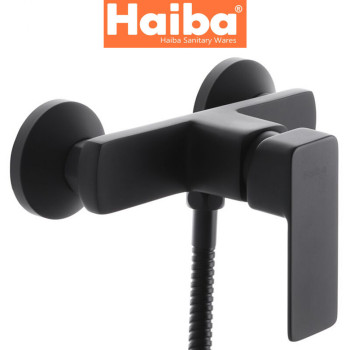 Змішувач для душу HAIBA Kubus Black (Chr-003)