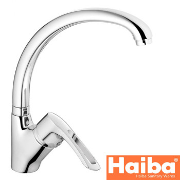 Змішувач для кухні Вухо HAIBA HANSBERG (Chr-011)