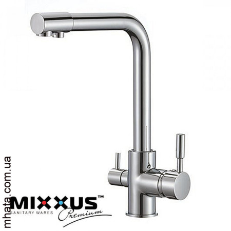 Змішувач для кухні Вухо Mixxus Premium Hans Chr-021 з додатковим краном під осмос