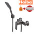 Смеситель для душа HAIBA Kubus Graphite (Chr-003)