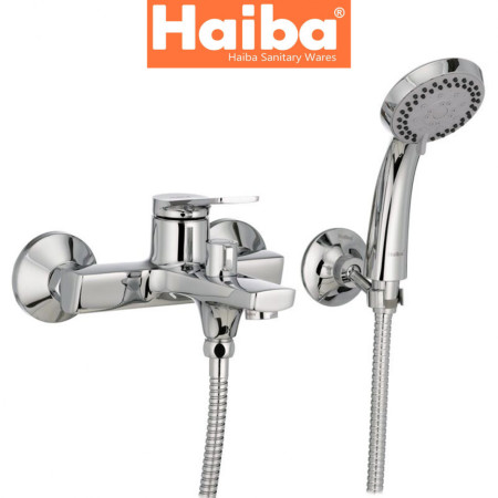 Змішувач для ванни короткий ніс HAIBA NOVAK EURO (Chr-009)