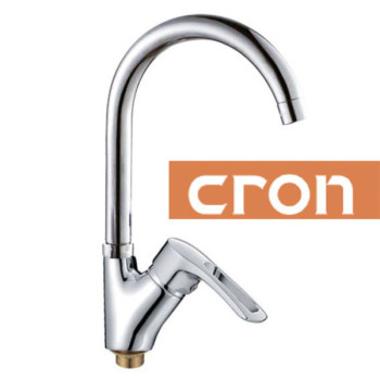 Змішувач для кухні Вухо на гайці Cron Hansberg G (Chr-777)