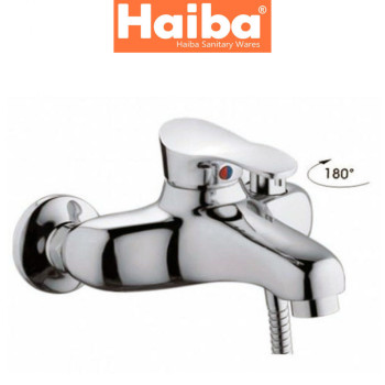 Змішувач для ванни короткий ніс HAIBA ERIS EURO (Chr-009)
