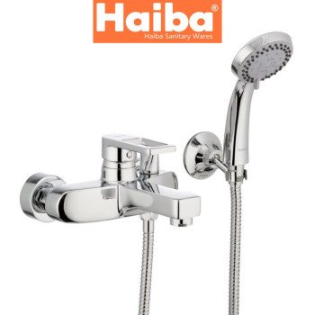 Змішувач для ванни короткий ніс HAIBA GUDINI EURO (Chr-009)