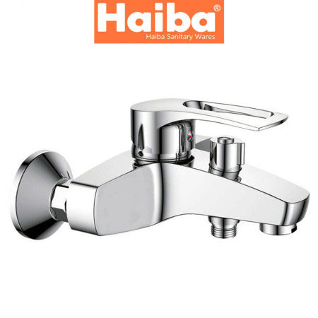 Змішувач для ванни короткий ніс HAIBA Germes EURO (Chr-009) +