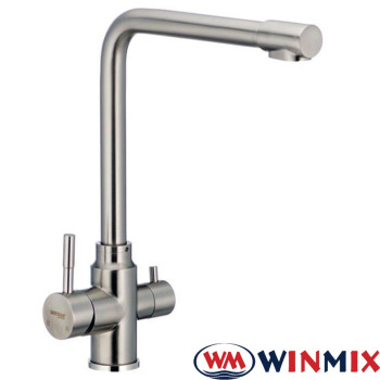 Змішувач для кухні Вухо під осмос WINMIX Sus 021 (Chr-021), Польща (нержавіюча сталь)