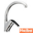 Змішувач для кухні Вухо HAIBA MAGIC BLACK(Chr-011)