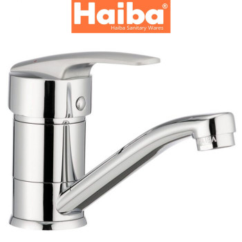 Змішувач для умивальника ялинка на шпильці HAIBA AGAT (Chr-004) 15cm