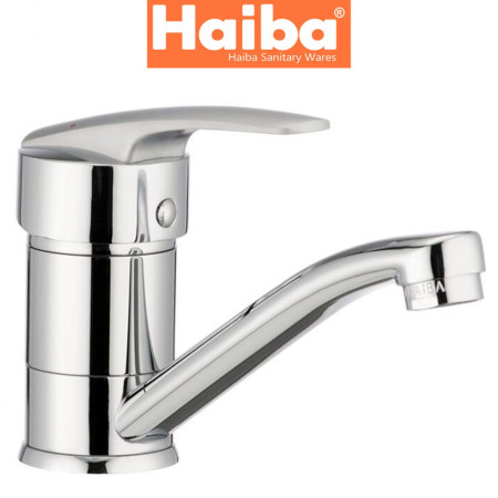Змішувач для умивальника ялинка на шпильці HAIBA AGAT (Chr-004) 15cm