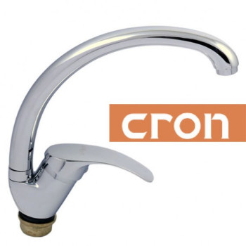 Змішувач для кухні Вухо на гайці Cron Riva (Chr-777)