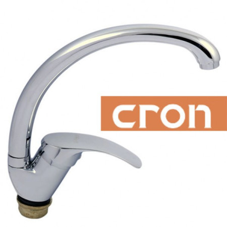 Змішувач для кухні Вухо на гайці Cron Riva (Chr-777)