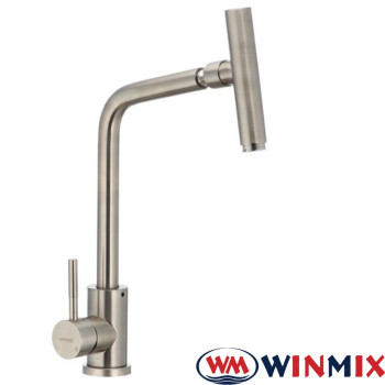 Змішувач для кухні Вухо WINMIX Sus 017 (Chr-017), Польща (нержавіюча сталь)