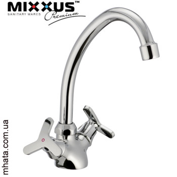 Змішувач для кухні вухо MIXXUS Premium Apollo (Chr-271), Польща