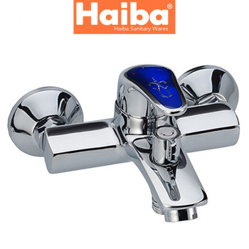 Змішувач для ванни короткий ніс HAIBA MAGIC BLUE EURO (Chr-009)