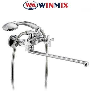 Змішувач для ванни довгий ніс Winmix Premium Galaxy Euro (Chr-140), Польща