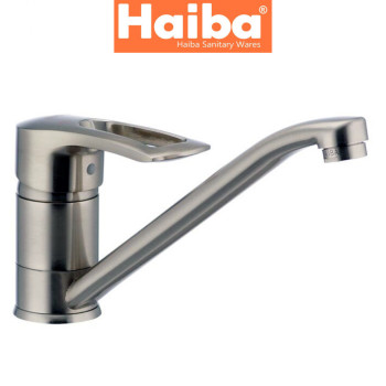 Змішувач для кухні ялинка на шпильці HAIBA HANSBERG RS-004 25см Нержавіюча сталь