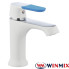 Змішувач для умивальника на гайці Winmix Premium Tiger White (білий) (Chr-001), Польща