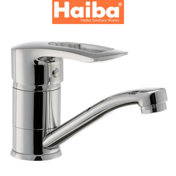 Змішувач для умивальника ялинка на шпильці HAIBA HANSBERG (Chr-004) 15cm