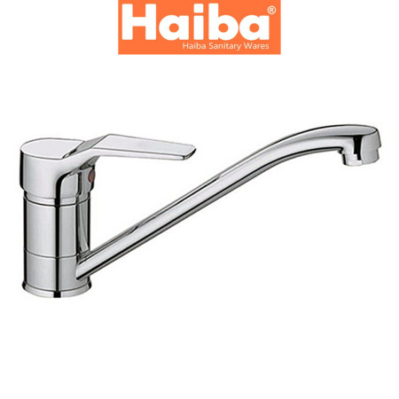 Змішувач для кухні ялинка на шпильці 25см HAIBA ZEON (Chr-004)