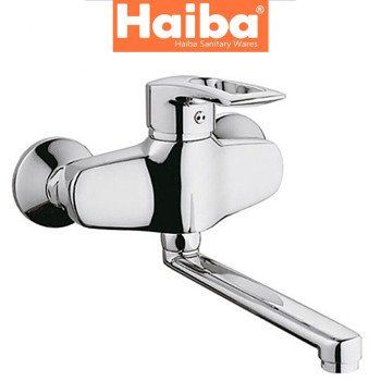 Змішувач для кухні від стіни HAIBA HANSBERG (Chr-005)
