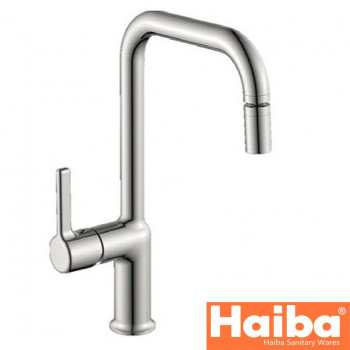 Змішувач для кухні Вухо HAIBA Markus (Chr-017)