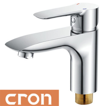 Змішувач для умивальника Cron Columbia на гайці (Chr-001)
