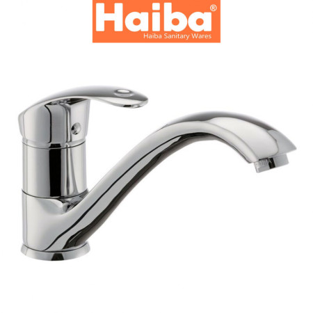 Змішувач для кухні ялинка лита HAIBA Mars (Chr-012)