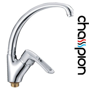 Змішувач для кухні Вухо на гайці Champion Hansberg (Chr-777)