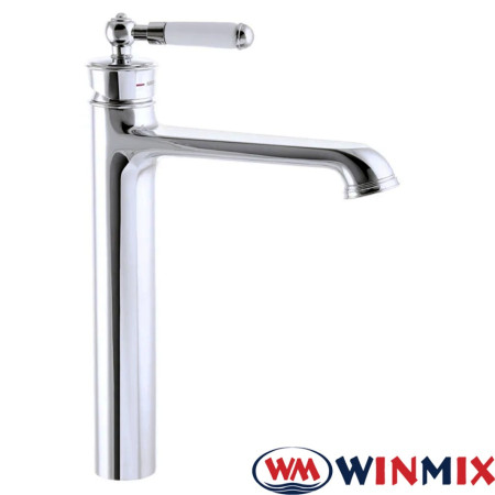 Змішувач для умивальника високий Winmix Premium Vintage (Chr-001) high, Польща