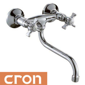 Змішувач для кухні від стіни Cron Zeus (Chr-361)