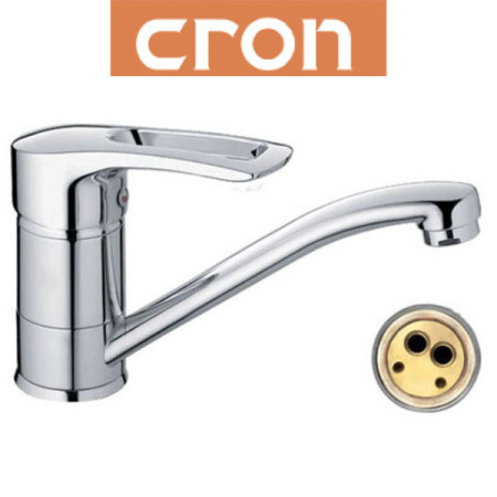 Змішувач для умивальника ялинка на шпильці 15см CRON Hansberg (Chr-004)