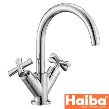 Змішувач для кухні Вухо HAIBA SENTOSA U (Chr-011)