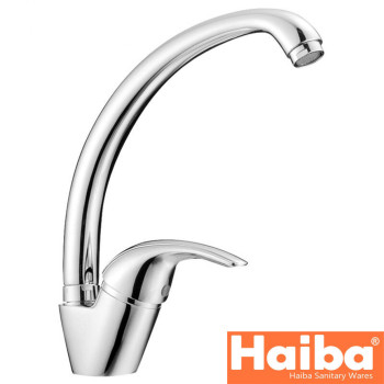 Змішувач для кухні Вухо HAIBA VIOLET (Chr-011)