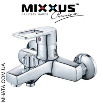 Змішувач для ванни короткий ніс Mixxus Gavi EURO (Chr-009)