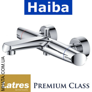 Змішувач для ванни короткий ніс HAIBA LATRSE LORENZO (Chr-009)