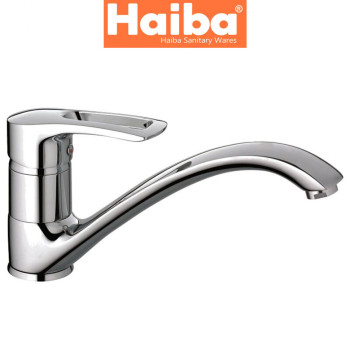 Змішувач для кухні ялинка лита HAIBA HANSBERG (Chr-012)