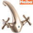 Змішувач для умивальника HAIBA DOMINOX BRONZE (Chr-161)