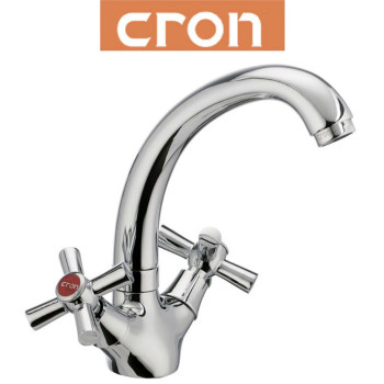 Змішувач для умивальника на гайці Cron Polo (Chr-272)